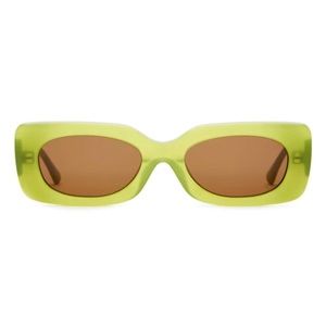 unisex crap eyewear supa phreek sunglasses in kiwi/green